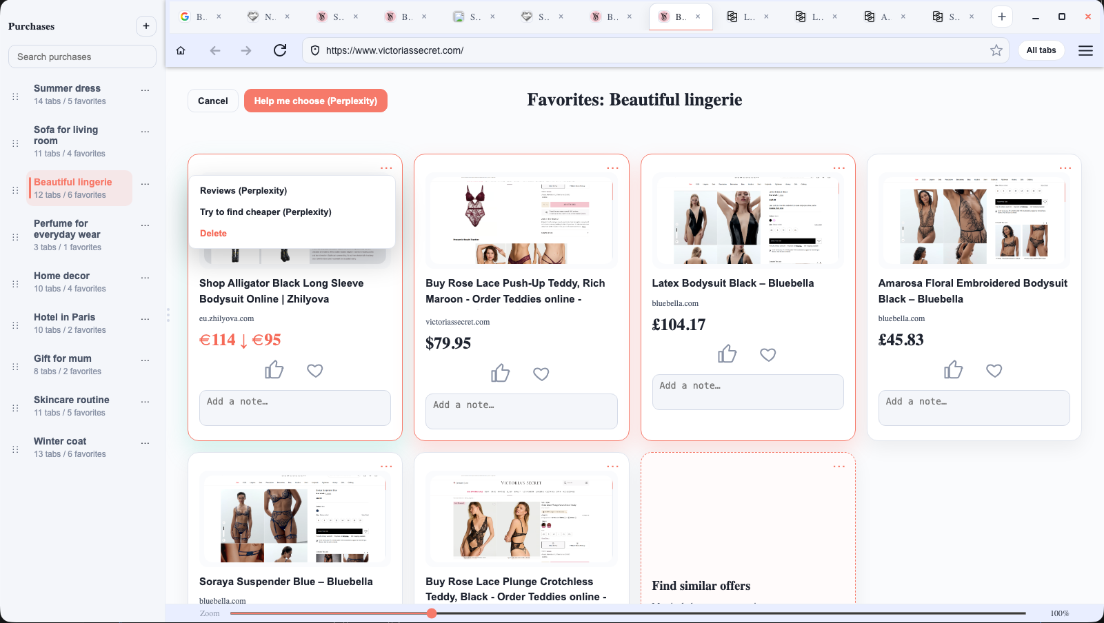 BuyKa screen for comparing products and checking reviews